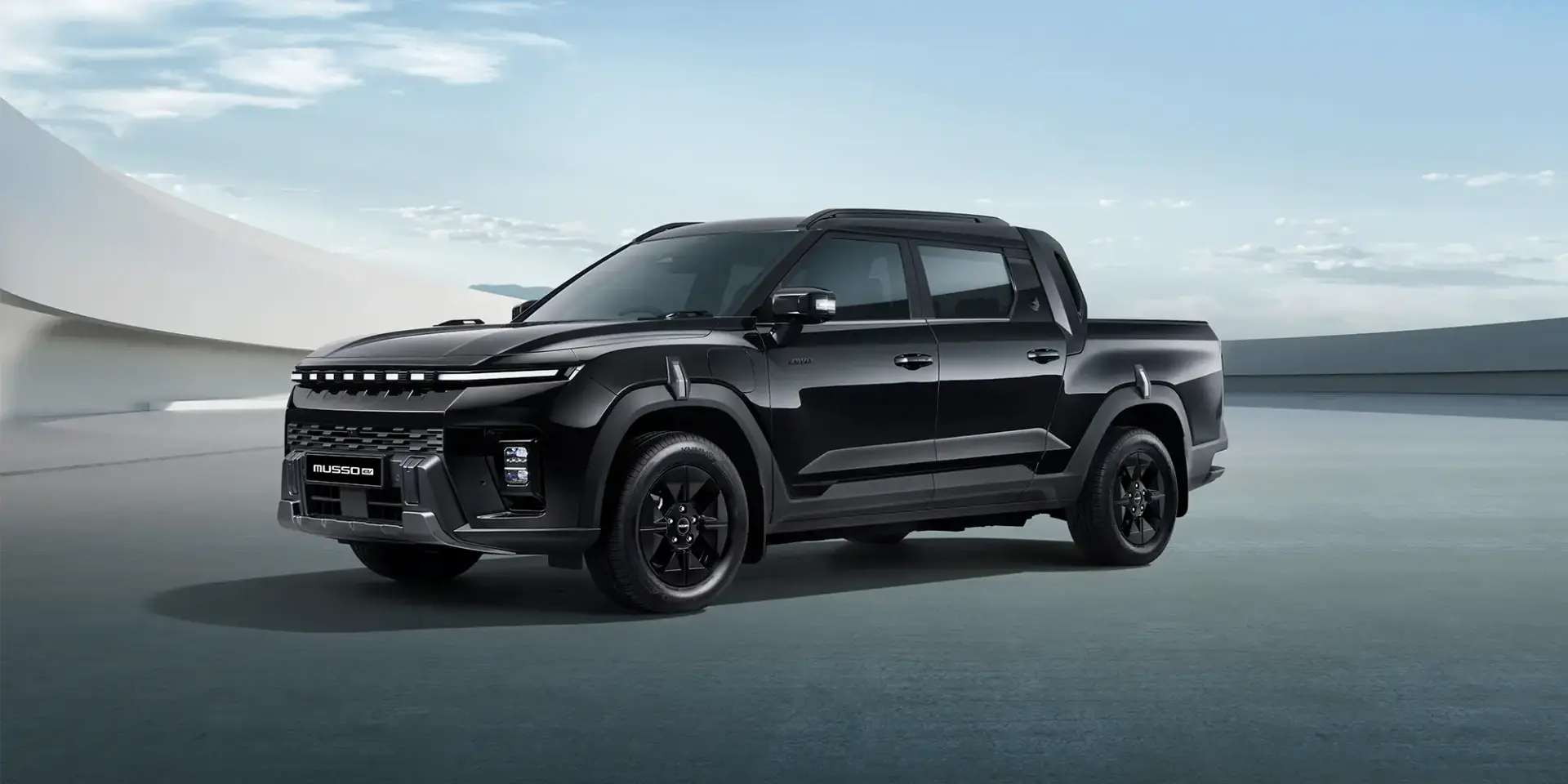 Black Edge: A styling pack for the Musso EV.